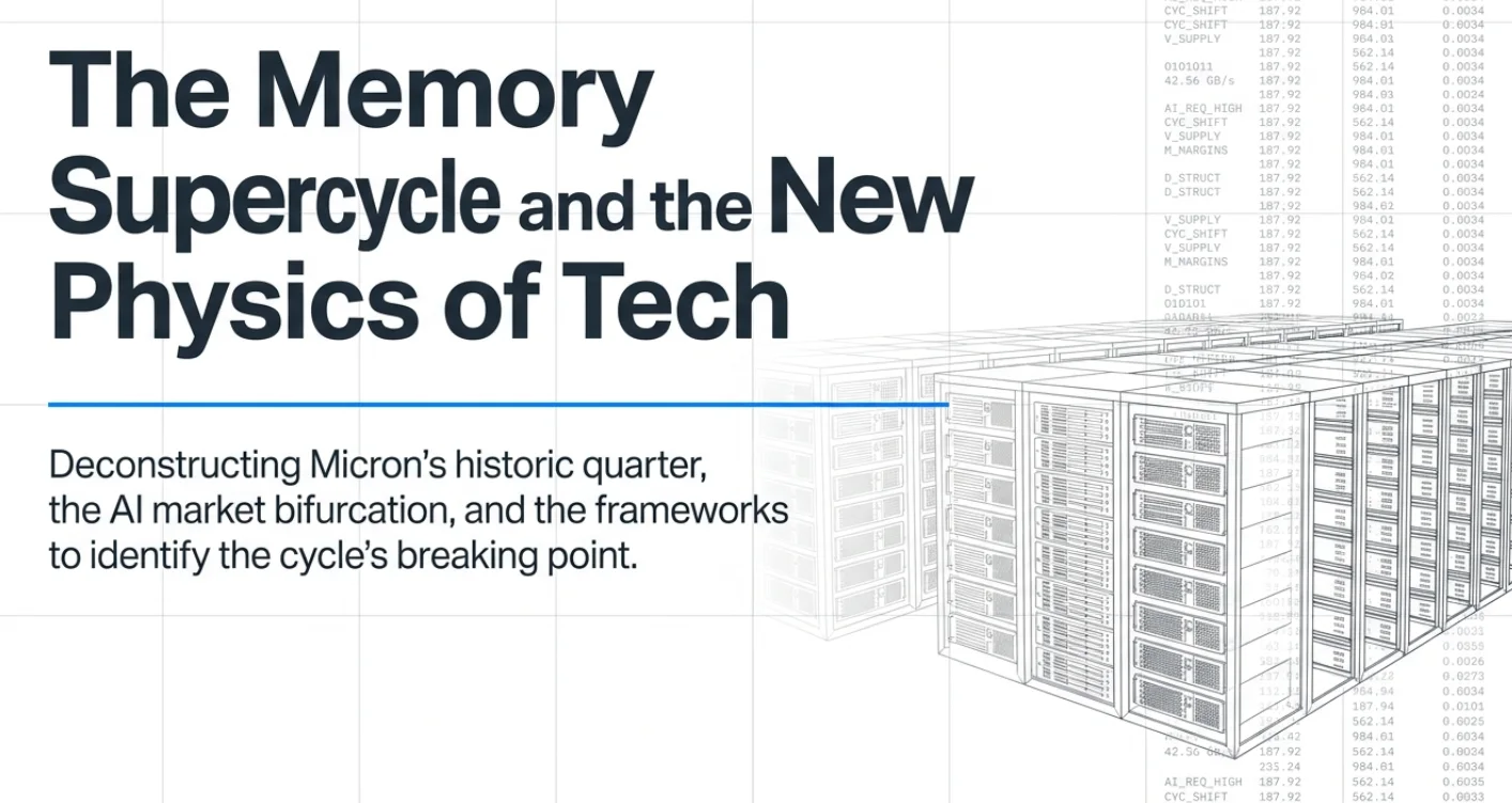 Micron's $41 Billion Quarter and the Memory Supercycle
