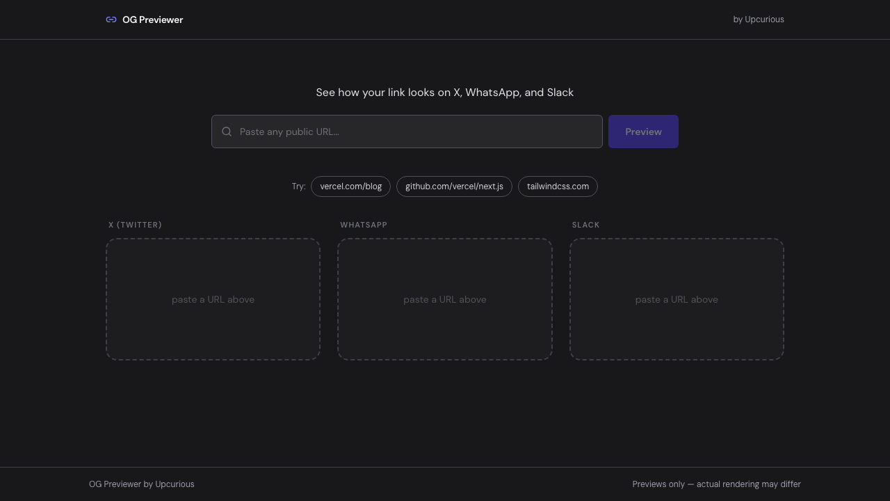 OG Previewer screenshot